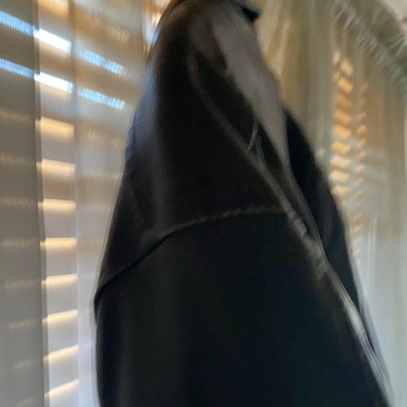 American Rag Dark Brown Faux Men's Leather Coat XL - Picture 10 of 12